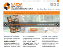 Tablet Screenshot of naxsa.org